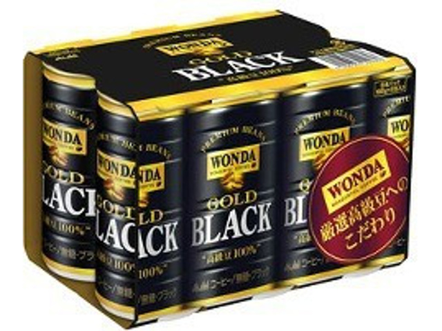 問屋 国分ネット卸 アサヒ ワンダ ゴールドブラック 6缶パック 185g x30: 飲料 ～ 食品・酒類・飲料・菓子・パン・野菜・雑貨の ...