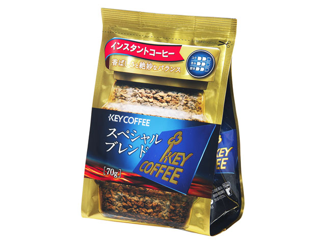 問屋 国分ネット卸】キーコーヒー インスタントコーヒースペシャルブレンド詰替用 70g x12: 食品 ～  卸・卸売・問屋・仕入れ・まとめ買いのネットショップ