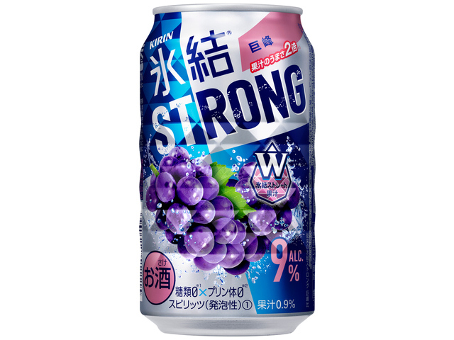 豪華な-キリン 氷結 ストロング 巨峰スパークリング [缶•] 350ml x 72