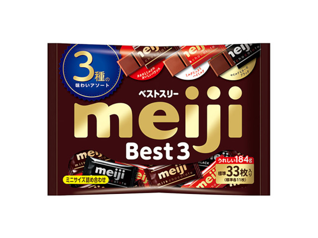 問屋 国分ネット卸 明治 ベストスリー 袋 184g X18 菓子 卸 卸売 問屋 仕入れのオンラインサイト