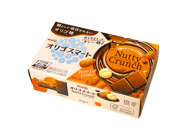 問屋 国分ネット卸】明治 オリゴスマートナッティ―クランチ 63g x5: 菓子 ～ 卸・卸売・問屋・仕入れ・まとめ買いのネットショップ