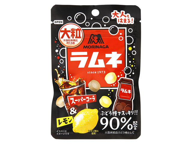 問屋 国分ネット卸 森永製菓 大粒ラムネ スーパーコーラ レモン 38g X10 菓子 卸 卸売 問屋 仕入れのオンラインサイト