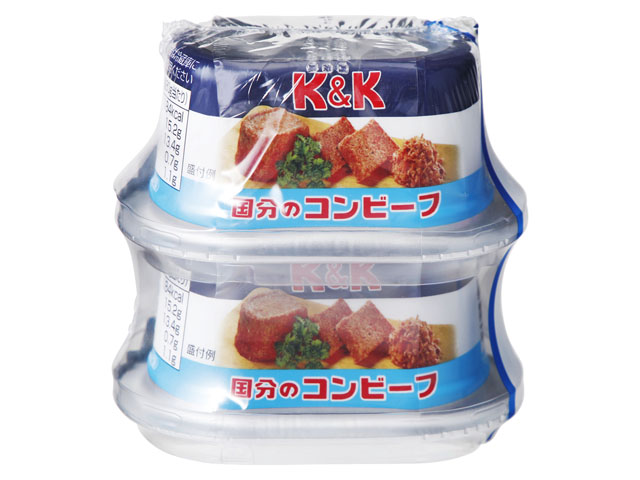 【問屋 国分ネット卸】K&K コンビ－フ 2缶シュリンク 80gx2 x24: 食品 ～ 卸・卸売・問屋・仕入れのオンラインサイト