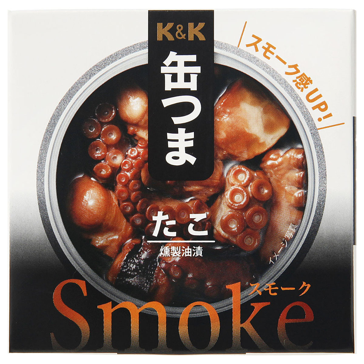 K&K 缶つまSmoke たこ 50g x6