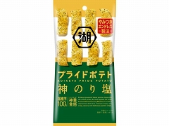 湖池屋 スリムバッグ プライドポテトひとくちカット 神のり塩 30g x6