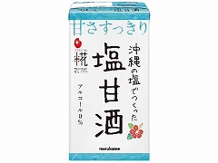マルコメ プラス糀糀甘酒LL沖縄の塩 紙 125ml x18