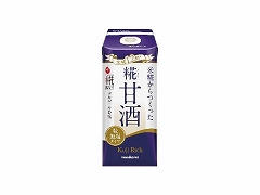 マルコメ プラス糀 糀甘酒LL糀リッチ粒 165ml x12