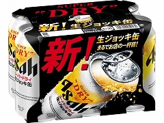 アサヒ　スーパーＤＲＹ　生ジョッキ缶　340mlx6　x4