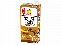 【予約商品】マルサンアイ 麦芽豆乳 スリム 1L x6