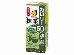 【予約商品】マルサンアイ 豆乳飲料抹茶 カロリー50%オフ 200ml x24