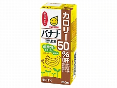 【予約商品】マルサンアイ 豆乳飲料バナナ カロリー50%オフ 200ml x24