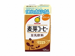 マルサンアイ 豆乳麦芽コーヒー1食分カルシウム 125ml x24