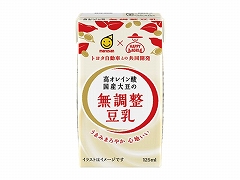マルサンアイ 高オレイン酸国産大豆の無調整豆乳 125ml x24