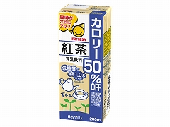 マルサンアイ 豆乳飲料 紅茶カロリー50%オフ 200ml x24