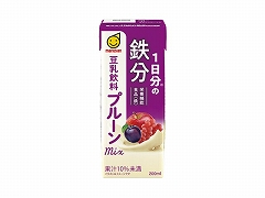 マルサンアイ 1日分鉄分豆乳プルーンMIX 200ml x24
