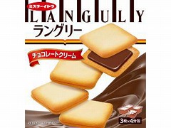 イトウ製菓 ラングリー チョコレートクリーム 12枚 ｘ6