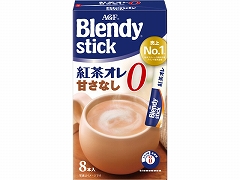 AGF ブレンディ スティック 紅茶オレ 甘さなし 8本×6