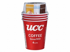 UCC カップコーヒー 4P 袋 4人前 x12