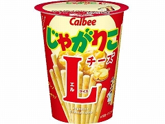 カルビー じゃがりこ チーズ Lサイズ 66g x12