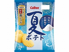 カルビー 夏ポテト 対馬の浜御塩味 60g x12