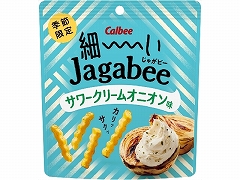 カルビー 細いジャガビーサワークリームオニオン味 35g x12