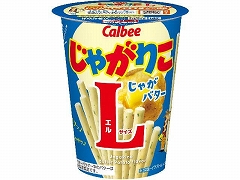 カルビー じゃがりこじゃがバターLサイズ 66g x12