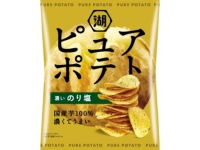 湖池屋 ピュアポテト 濃いのり塩 52g x12