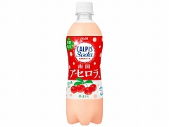 アサヒ飲料 カルピスソーダ 南国アセロラ ペット 500ml x24