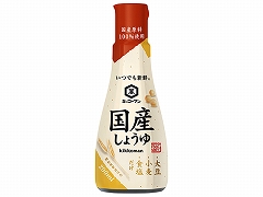 キッコーマン いつでも新鮮 国産しょうゆ 200ml x12