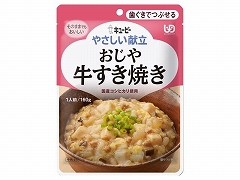 キユーピー やさしい献立Y2−5おじや牛すき焼 160g x6