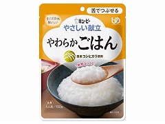 キユーピー やさしい献立Y3−8やわらかごはん 150g x6
