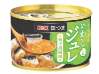 K&K 缶つま 北海道産いわしとジュレ柚子胡椒風 150g x24