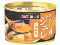 K&K 缶つま 北海道産いわしとジュレ 燻製風 150g x24