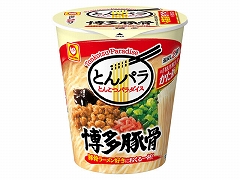 マルちゃん とんこつパラダイス博多豚骨カップ 104g x12