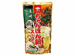 ニビシ醤油 長崎ちゃんぽん鍋スープ 720ml x10