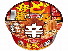 日清食品 辛どん兵衛 豚だしうどん カップ 94g x12
