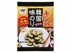 ニコニコのり キンパ用 韓国味のり 5枚 x10