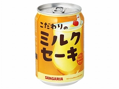 サンガリア こだわりのミルクセーキ 缶 275g x24