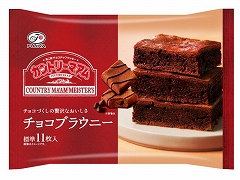 不二家 カントリーマイスターズ チョコブラウニー 124g x18