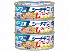 はごろもフーズ 食塩不使用シーチキンLフレーク 70gX3個 x24