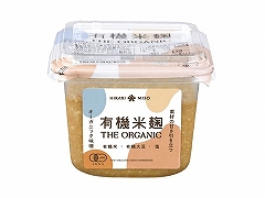 ひかり味噌 THE ORGANIC 有機米麹 400gx8