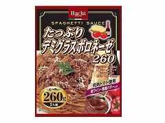 ハチ食品 たっぷりデミグラスボロネーゼ 260gx24