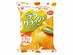 マンナンライフ ララクラッシュ オレンジ味 8個 x12