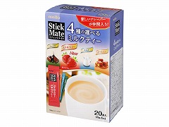 名糖 スティックメイト ミルクティー アソート 6gx20袋 x6