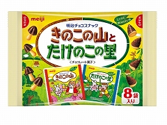 明治 きのこたけのこ 袋 92g x18