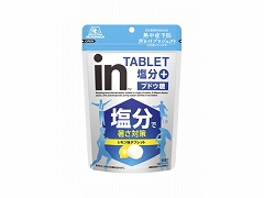 森永 inタブレット塩分+ 80g x6