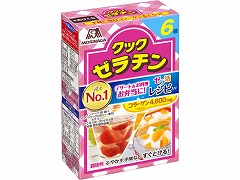 森永製菓 クックゼラチン 6枚入 30g x6