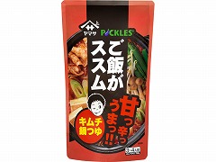 【訳アリ商品】ヤマサ ご飯がススム キムチ鍋つゆ パウチ 750g x12