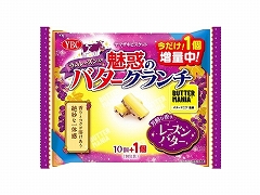 ヤマザキビスケット 魅惑のバタークランチレーズンバター 10個 x12