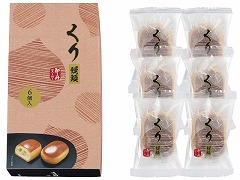 【予約商品】米屋 和ーみ くり饅頭 ６個詰合 x6
